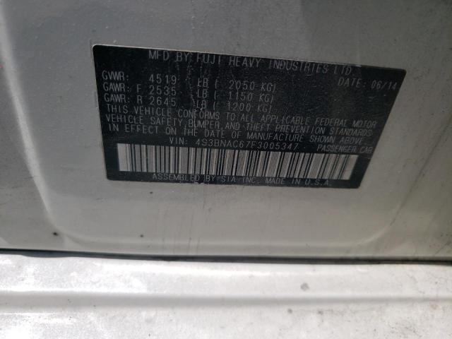 2015 SUBARU LEGACY 4S3BNAC67F3005347