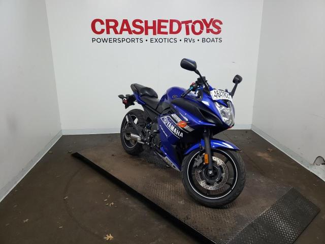 Salvage cars for sale from Copart Ham Lake, MN: 2010 Yamaha FZ6 R