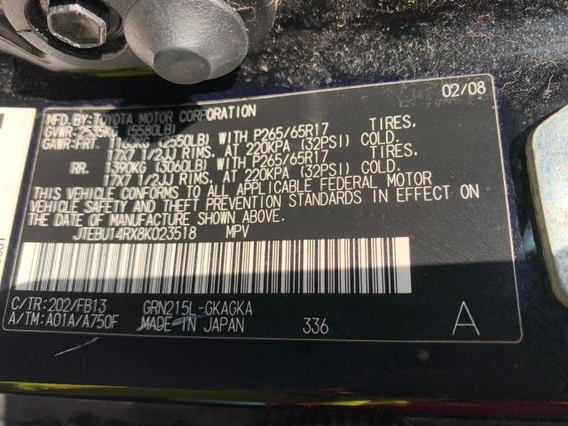 Фото: JTEBU14RX8K023518 - 10