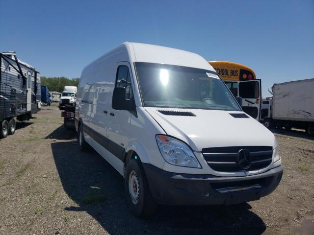 Salvage cars for sale from Copart Dyer, IN: 2012 Mercedes-Benz Sprinter 2