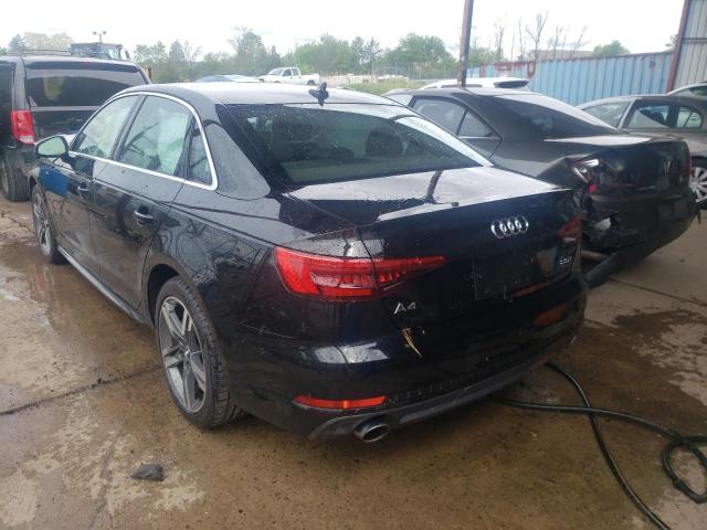 2017 AUDI A4 PRESTIG WAUFNAF42HN044900