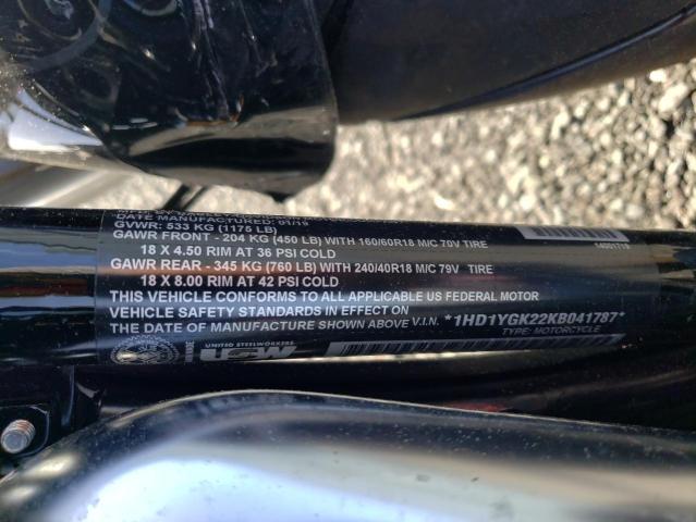 2019 HARLEY-DAVIDSON FLFBS 1HD1YGK22KB041787