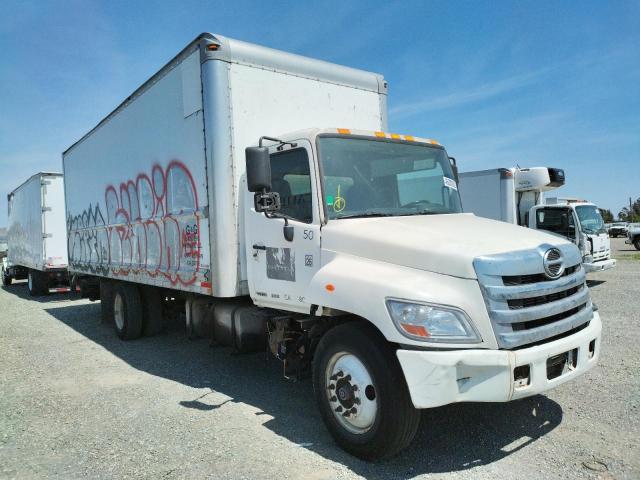 Salvage trucks for sale at Vallejo, CA auction: 2011 Hino Hino 338