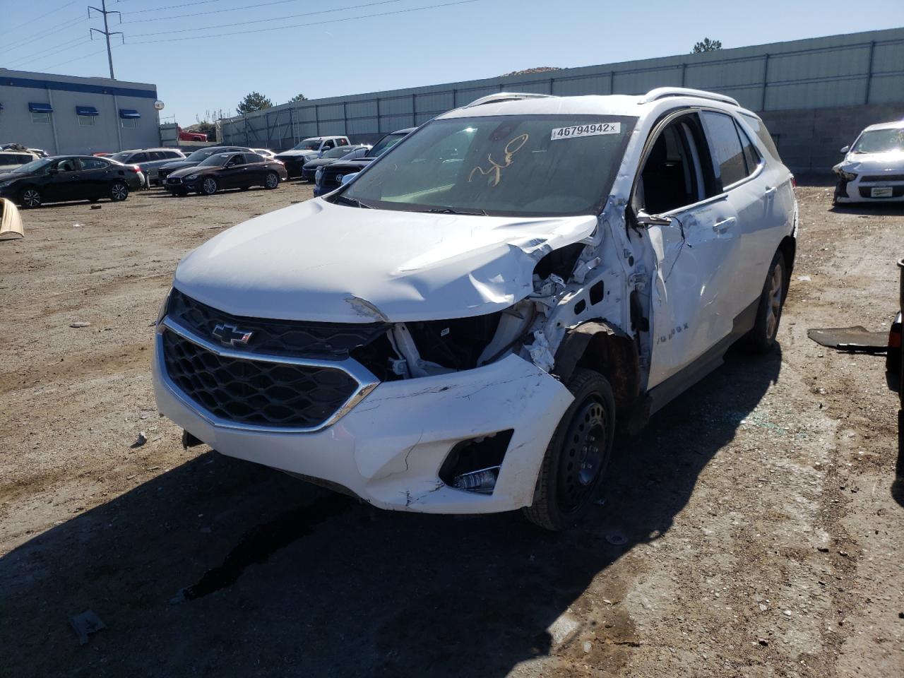 2020 Chevrolet Equinox Lt VIN: 3GNAXVEX2LS610747 Lot: 46794942