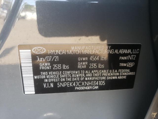 2022 HYUNDAI SONATA N L 5NPEK4JCXNH134105