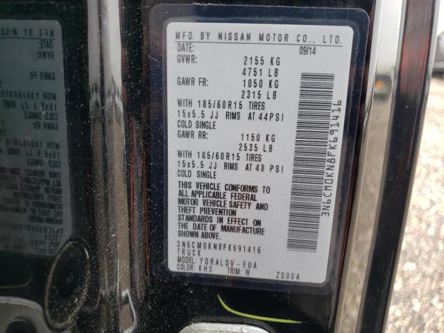 2015 NISSAN NV 3N6CM0KN8FK691416