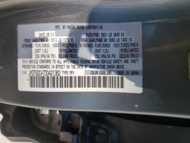 JM3TB2DA7D0421362 Mazda Cx-9 Grand 2013. Фото: 9