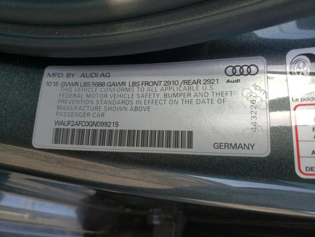2016 AUDI S6 PREMIUM WAUF2AFC0GN099215