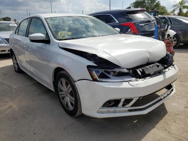 Salvage cars for sale at Riverview, FL auction: 2017 Volkswagen Jetta S