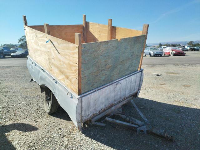 Salvage trucks for sale at San Martin, CA auction: 2000 Special Construction Trailer