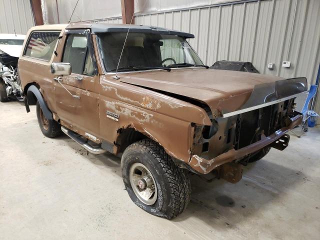 Salvage cars for sale from Copart Appleton, WI: 1988 Ford Bronco U10