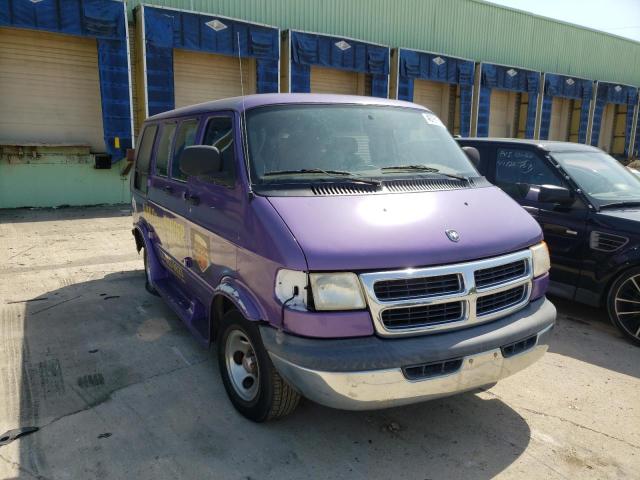 Salvage cars for sale from Copart Columbus, OH: 2001 Dodge RAM Van B1