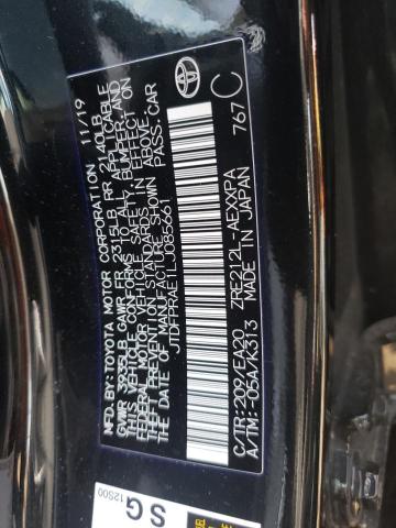 2020 TOYOTA COROLLA XL JTDFPRAE1LJ085661