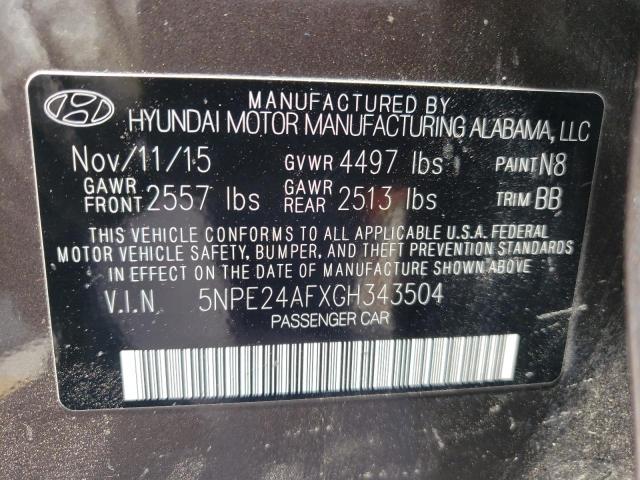 Фото: 5NPE24AFXGH343504 - 10