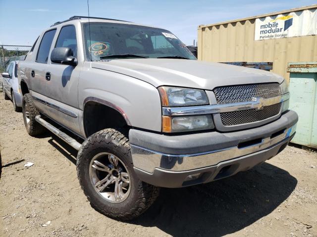Salvage trucks for sale at San Martin, CA auction: 2004 Chevrolet Avalanche