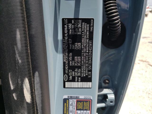 2022 HYUNDAI SANTA CRUZ 5NTJB4AE0NH021491