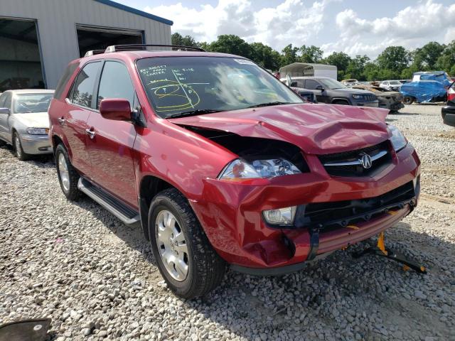 Acura MDX salvage cars for sale: 2002 Acura MDX