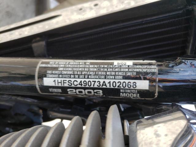 2003 HONDA VTX 1HFSC49073A102068