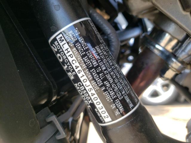 2018 HONDA CB500 X MLHPC4610J5400302