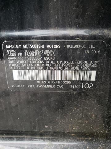 ML32F3FJ5JHF10295 Mitsubishi Mirage G4 Es