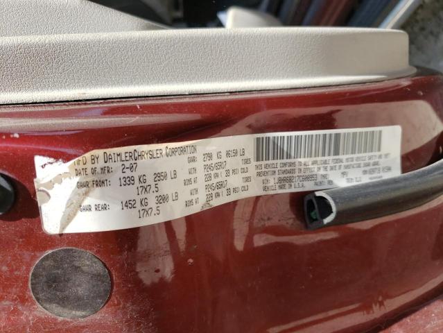 1J8HR68217C608953 Jeep Grand Cher 2007. Фото: 9
