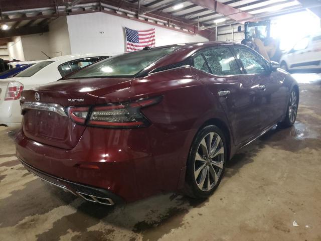 2021 NISSAN MAXIMA PLA 1N4AA6FV6MC516025