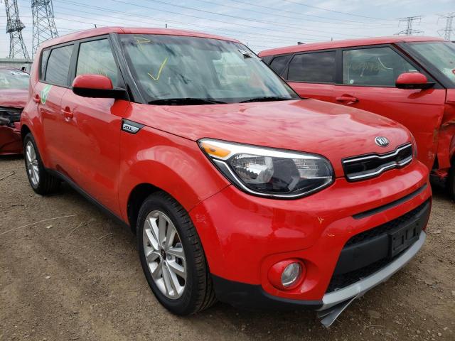 Salvage cars for sale from Copart Elgin, IL: 2019 KIA Soul +