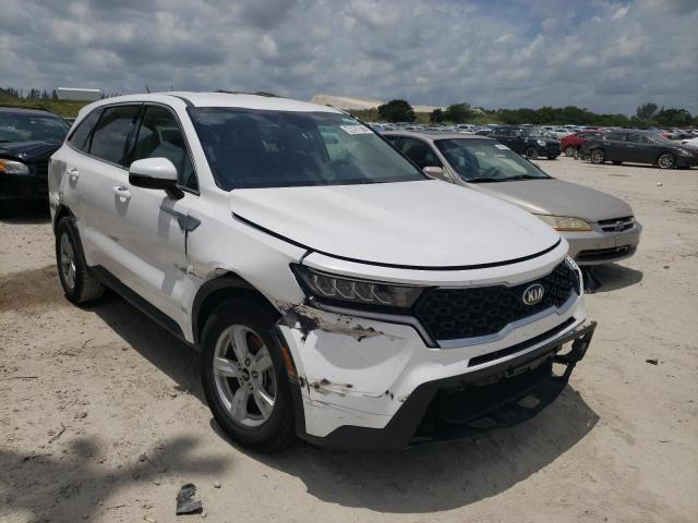 Salvage cars for sale from Copart West Palm Beach, FL: 2021 KIA Sorento LX