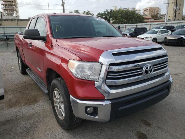 Salvage trucks for sale at New Orleans, LA auction: 2017 Toyota Tundra DOU