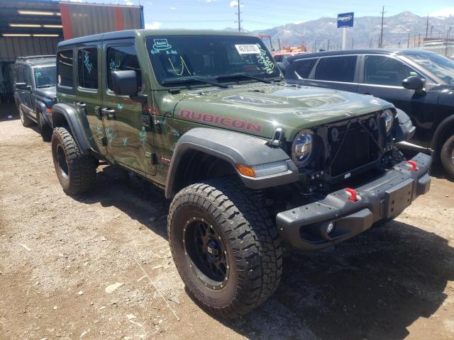 Salvage cars for sale from Copart Colorado Springs, CO: 2020 Jeep Wrangler U