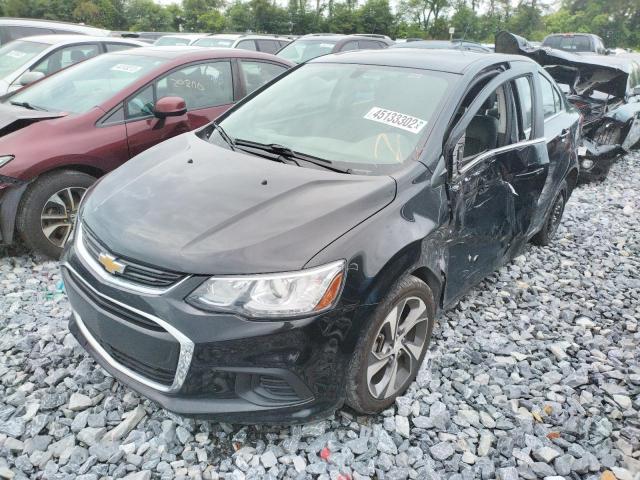 2019 CHEVROLET SONIC PREM - 1G1JF5SB4K4122167