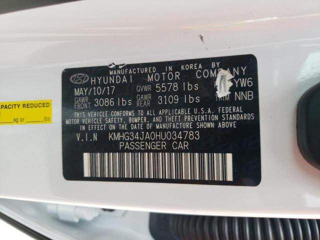 2017 GENESIS G90 PREMIU KMHG34JA0HU034783