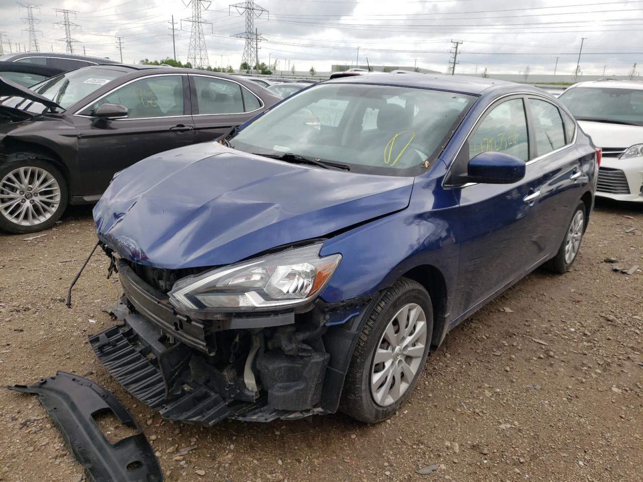 3N1AB7AP0HY334021 2017 Nissan Sentra S