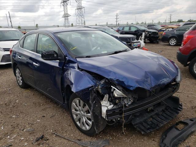  NISSAN SENTRA 2017 Синий