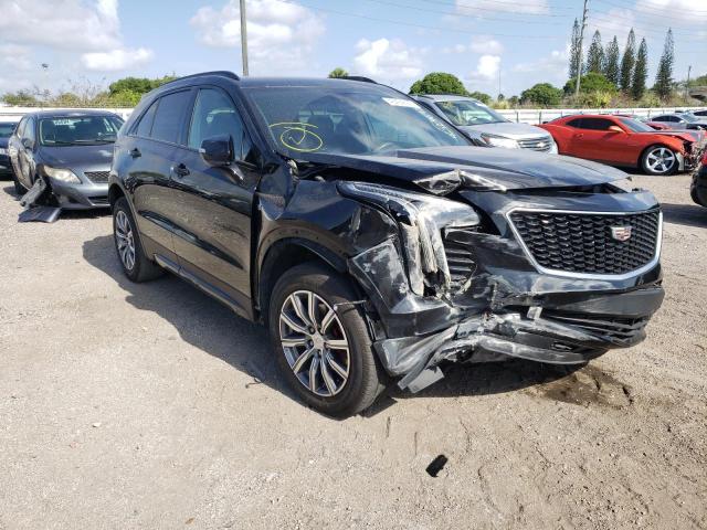 Salvage cars for sale from Copart Miami, FL: 2021 Cadillac XT4 Sport