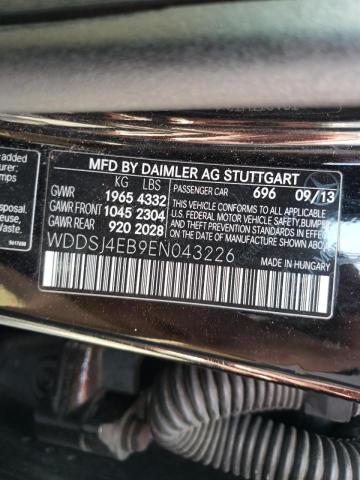 WDDSJ4EB9EN043226 Mercedes-Benz CLA 250