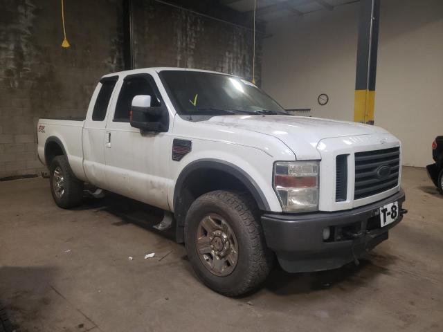 Salvage trucks for sale at Chalfont, PA auction: 2008 Ford F250 Super