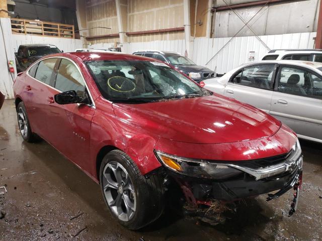 Chevrolet salvage cars for sale: 2019 Chevrolet Malibu RS