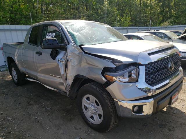 Salvage cars for sale from Copart Lyman, ME: 2021 Toyota Tundra DOU