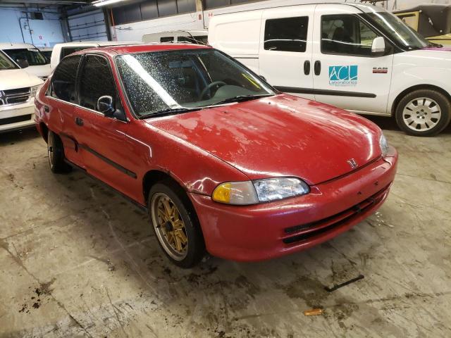 Salvage cars for sale from Copart Wheeling, IL: 1995 Honda Civic LX