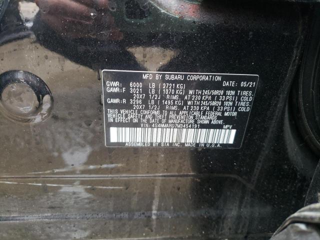 2021 SUBARU ASCENT TOU 4S4WMARD7M3454191