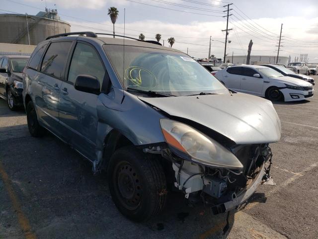 Salvage cars for sale from Copart Wilmington, CA: 2006 Toyota Sienna CE