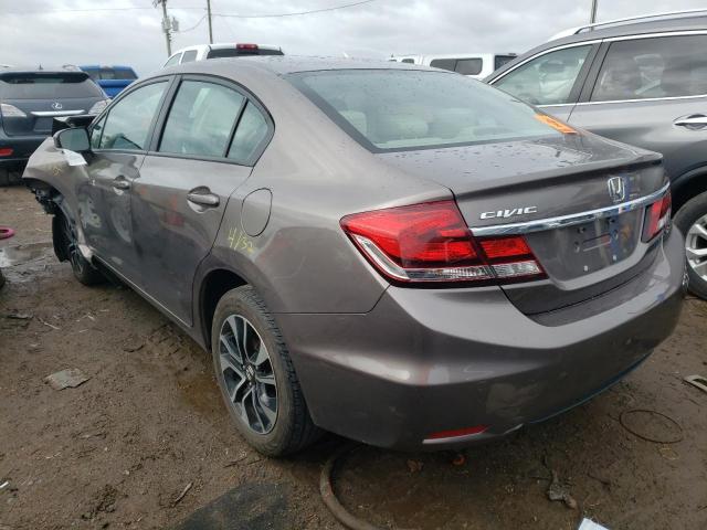 19XFB2F81FE058065 Honda Civic Ex 2015. Фото: 2