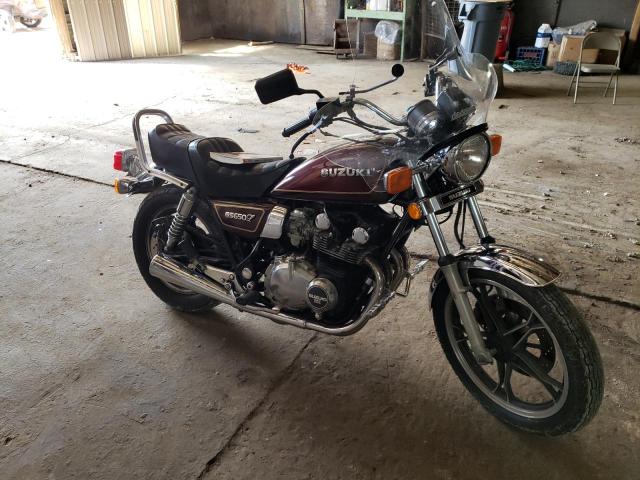 Salvage motorcycles for sale at Albany, NY auction: 1983 Suzuki GS650 L