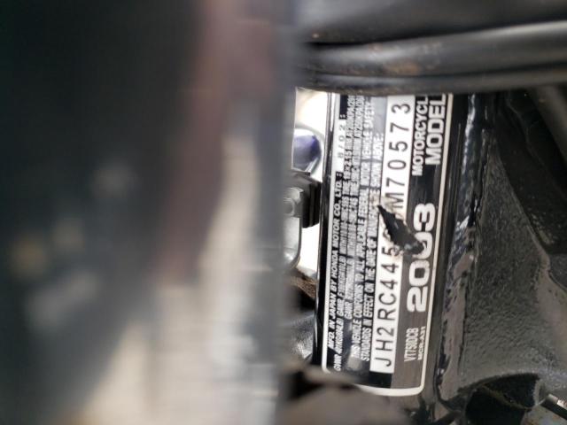 2003 HONDA VT750 DCB JH2RC44503M705736