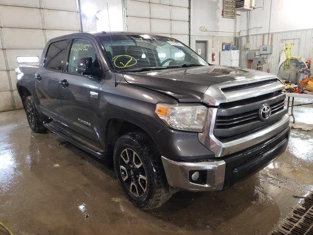 Salvage cars for sale from Copart Columbia, MO: 2014 Toyota Tundra CRE