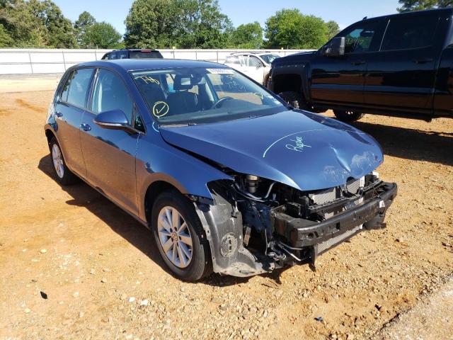 Salvage cars for sale from Copart Longview, TX: 2019 Volkswagen Golf S