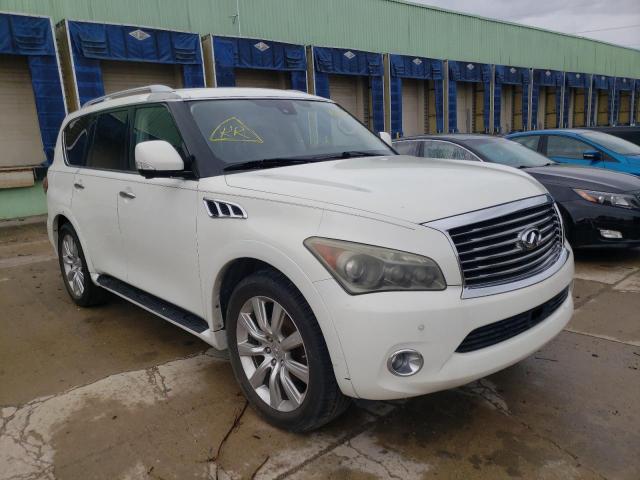 Salvage cars for sale from Copart Columbus, OH: 2011 Infiniti QX56