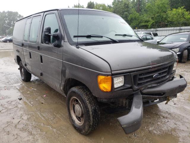 Salvage cars for sale from Copart Hampton, VA: 2007 Ford Econoline