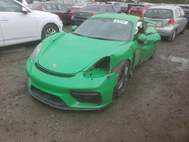 2021 PORSCHE CAYMAN GT4 WP0AC2A82MS289517
